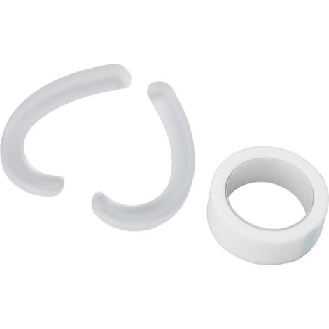 Correcteur d'oreilles pour bébé, découpable et respirant, patch correcteur de valgus du pavillon de l'oreille pour nourrisson et tout-petit, en silicone avec coussinets auriculaires