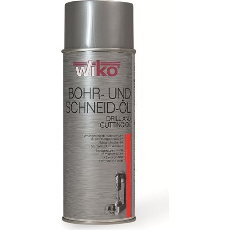 WIKO Spray huile de coupe et de perçage, 400 ml