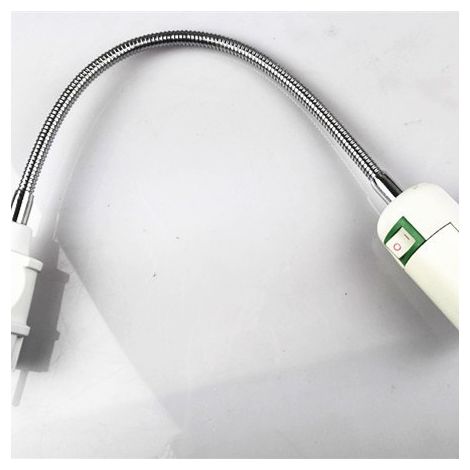 Ningbo propose un approvisionnement ponctuel de prises aux normes européennes et américaines avec cordon vers adaptateur flexible universel E27 pour veilleuses et douilles de lampe conformes à la norm