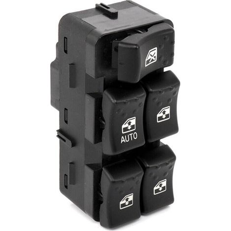 1. Color: Black Material: ABS Front left electric window switch 22664398. (1/5)