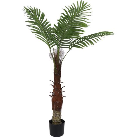 Beleuchtete künstliche Palme, 1,20 m hoch, Schutzart IP65, 200 LEDs, erweckt tropische Palmen zum Leben – ideal für Strand, Garten und Sommerpartys, 220-V-EU-Stecker (1/5)