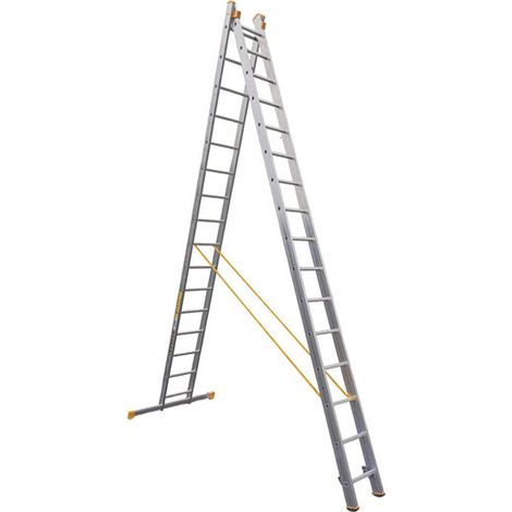 Mehrzweckleiter 2x14 Sprossen, Max. Länge 6.94m - 8514 (1/5)