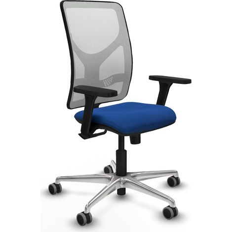 Sedia da ufficio piqueras y crespo Motilla bianco rete pelle (1/2)
