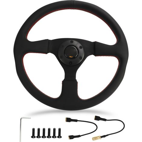 2Pièces Moteur de Frein à Main Électrique avec Connecteur 3C0998281 Compatible Seat Alhambra II 2010- 12Torx (1/5)