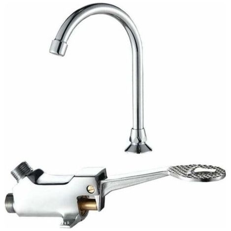 Fußpedalarmatur, Küchenarmatur, Badezimmerarmatur, Waschtischarmatur, Fußbedienungsarmatur (1/3)