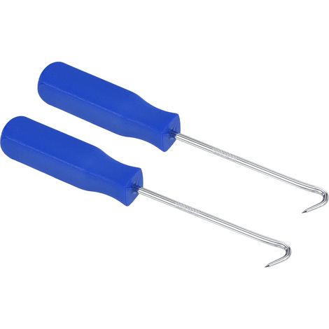 Joint Torique 90 Degré Crochet 142mm 2pcs Huile Joint Bleu (1/5)