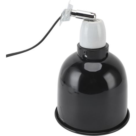 Reptilienleuchte mit 360° drehbarem UVA/UVB-Lampenschirm, tiefer Kuppel und Heizfunktion für Echsen, Schildkröten und Schlangen, EU-Stecker 250 V (1/5)