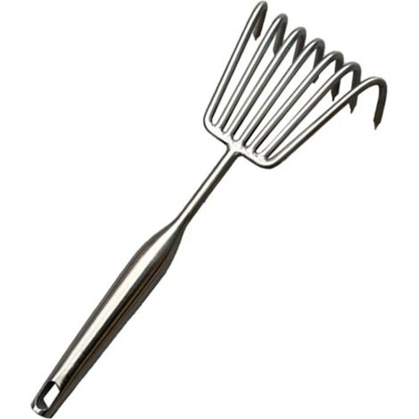 Râteau de jardin robuste à main avec S (1/5)