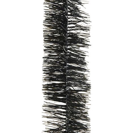 Kaemingk Lametta Girlande schwarz 270 cm Lametta Girlande