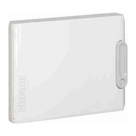 Porte blanche BTIF305B18 pour tableaux électriques muraux 18 modules DIN35
