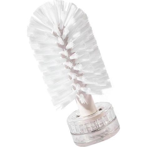 Brosse à poils souples avec ventouse pour réservoir d'eau, idéale pour l'entretien des reptiles. (1/4)