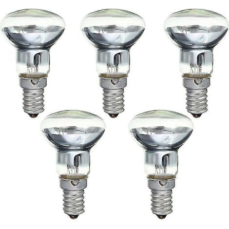 Ampoule de rechange pour lampe à lave E14 R39 30W, spot à visser, réflecteur transparent, ampoule incandescente à lave (1/5)
