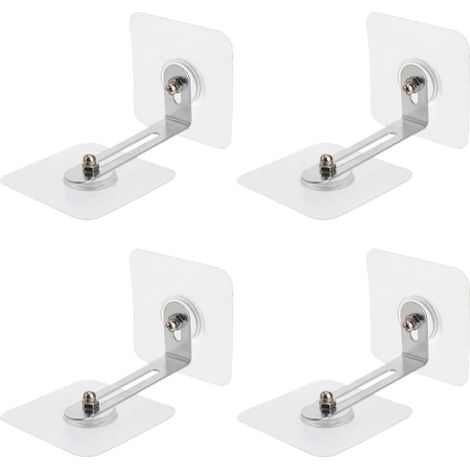 Chevilles adhésives pour meubles à fixer au mur, en acier (1/5)