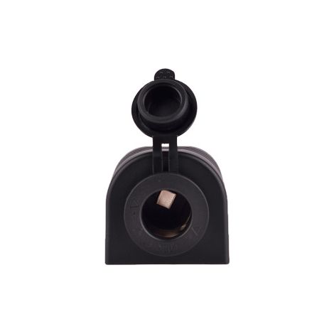 Prise allume‑cigare de type tente pour moto – Support de charge étanche pour GPS ou téléphone – Compatible 12‑24 V, référence C851