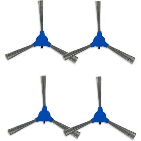 BUNTHAUS Set mit 4 Ersatz-Seitenbürsten, kompatibel mit Eufy RoboVac 11S MAX 15C MAX 30C MAX G30 Staubsaugern