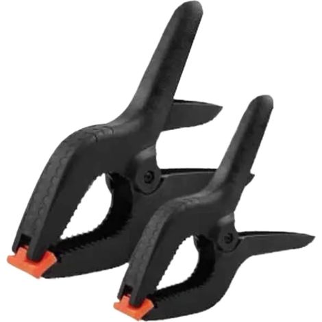 Pince bois, 3/4", nylon, pour collage, bricolage et maquette (1/5)