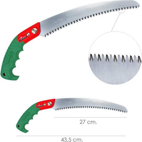 SAMURAI serrucho samurai gc curvo 270 mm. , Serrucho Samurai gc-270-lh curvo.- Mango engomado.- Medidas: 270 mm.- Fabricados en Japón con la más alta tecnología d