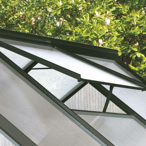Vitavia Dachfenster für Gewächshaus "Calypso", schwarz