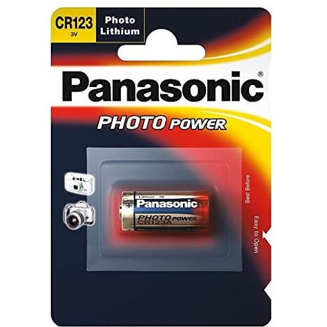 BATERÍA LITOWA BAT-CR123A 3V CR123A PANASONIC