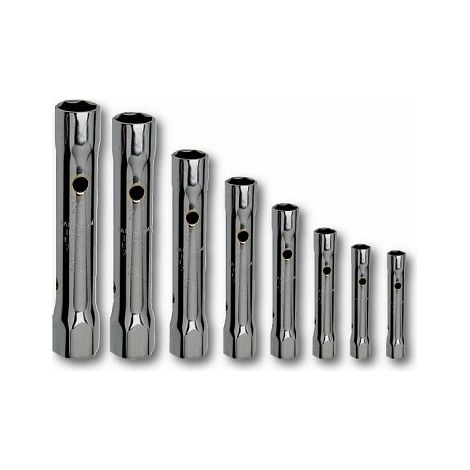 USAG 288 N/8 U02880281 SERIE DI 8 CHIAVI A TUBO DOPPIE LEGGERE