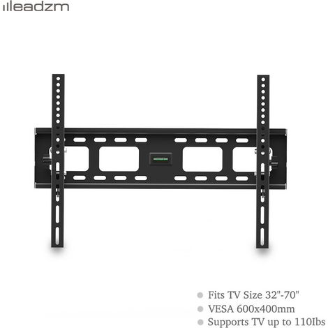 Support TV mural inclinable 32-70" TMW600, charge max 50kg, VESA 600x400 (1/5)