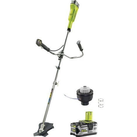 RYOBI 18V OnePlus OnePlus LithiumPlus Pacchetto decespugliatori RBC18X20B4F - 1 batteria 5.0Ah RB18L50 - testa completa (1/5)