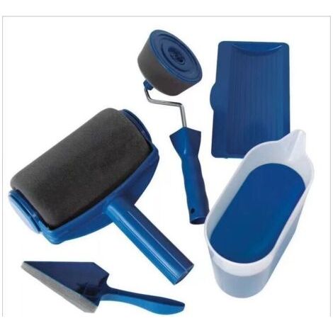 Paint Runner Pro Renovator 5-teiliges Farbroller-Set mit Tank, MUMU Farbroller Fleckenschutz-Roller-Set