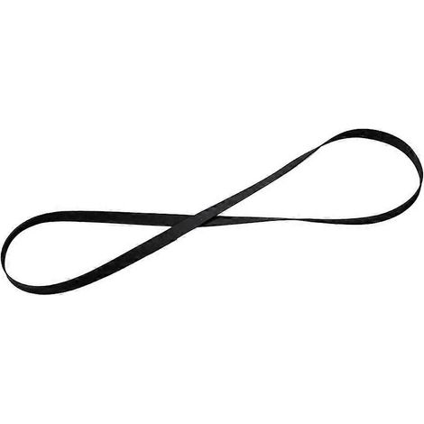 Courroie de platine vinyle en caoutchouc de 40 cm pour phonographe-Black (1/4)