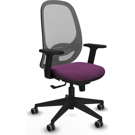 Sedia da ufficio piqueras y crespo Cilanco grigio similpelle (1/2)