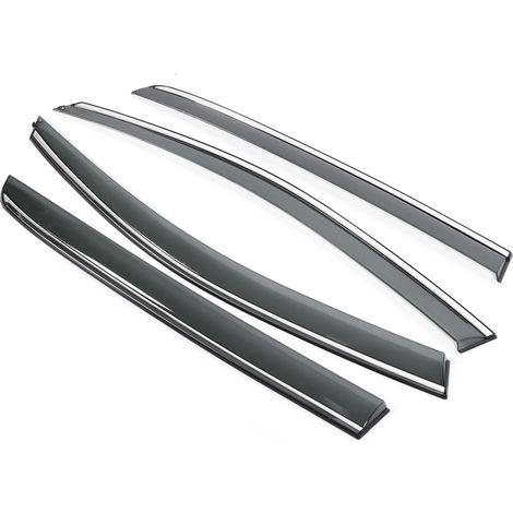 Déflecteurs de vitres latérales voiture 4 pièces protection pluie soleil pare-vent compatibles MK6 2009-2014 (1/5)