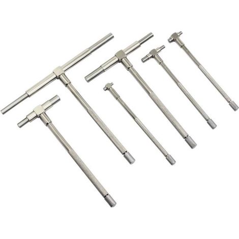 6 pz calibri telescopici 8-150mm misurazione micrometrica diametro interno