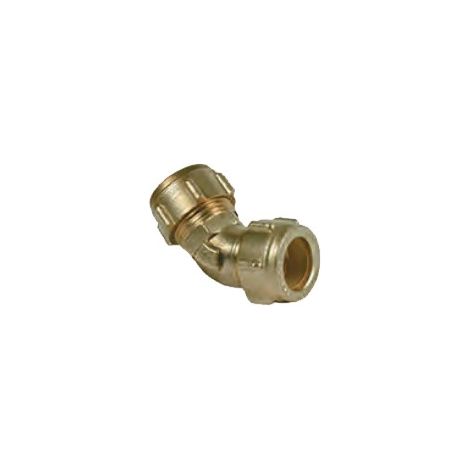 Codo de latón 45º Conex Compression - CONEX BÄNNINGER