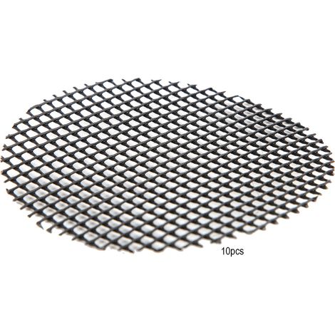 10 morceaux grille de drainage pour pot de fleurs, tapis de fond de jardinage, protection des trous de drainage, lot de 10, 10 cm (1/4)