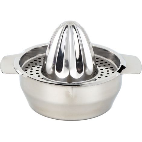 Presse Agrumes 450ml, Presse Agrumes Manuel Inox 304 Lavable Lave-Vaisselle, Presse Citron Rotation Presse Facile à Nettoyer pour Presser Citrons, Oranges, Verts ou Citrons Verts (1/5)