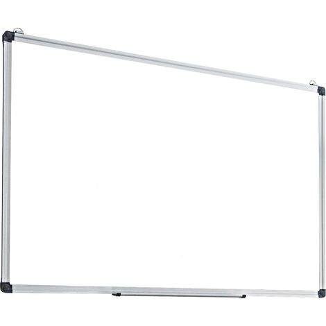Pizarra blanca Pizarra magnética Pizarra de escritura Pizarra de pared Pizarra de notas con marco de aluminio (70 x 50 cm)