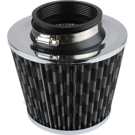Filtre à Air de voiture Filtration puissante à haut débit 16 filtre d'admission d'air de support en forme radiale pour Style de Fiber de carbone de véhicule. (1/5)