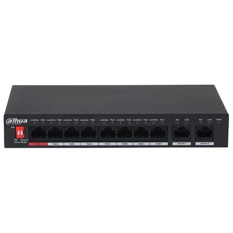 PFS3010-8ET-96-V2 - Switch unmanaged 10 porte (8 PoE 96 W) (1/5)