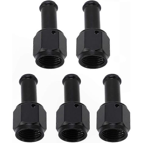 Adaptateur de conduite de carburant en aluminium, raccord droit étanche 6AN femelle vers 3/8 NPT pour usage automobile (1/5)