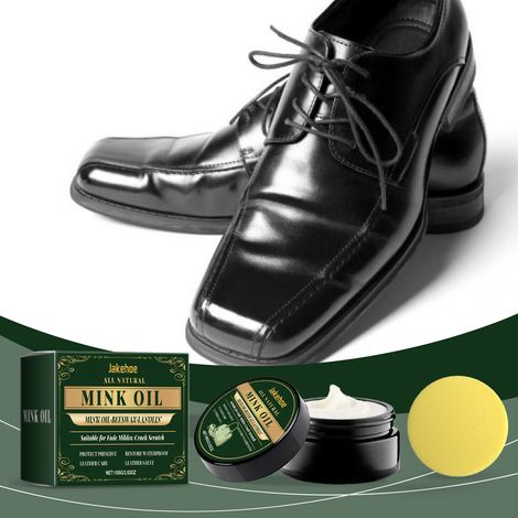 Crème nettoyante et nourrissante pour cuir (vêtements et canapés) - Entretien quotidien, détachage et rénovation - 100 g x 1 + éponge x 1 (1/5)