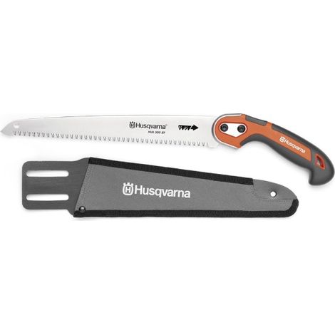 Husqvarna 300 ST seghetto segaccio potatura lama dritta 30 cm con fodero cintura