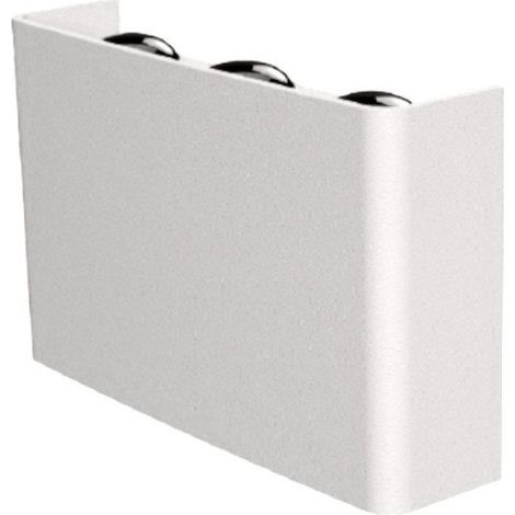 Applique led lampadari bartalini eneta bianco ip65 termoplastica