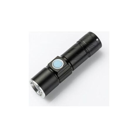 Torche UV, Torche UV Rechargeable USB avec Lumière Noire 395nm Torche UV Zoomable (1/5)