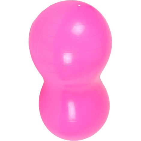 Ballons de gymnastique 50x100cm en forme de cacahuètes - Améliorent la force du tronc, favorisent la perte de poids et empêchent les glissades - Rose - Taille L (1/2)