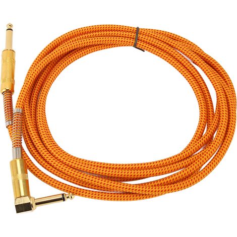 Câble Instrument 1/4 de Pouce (6.35mm) Jack Mâle Stéréo pour Guitare Électrique et Basse - 3m (1/5)