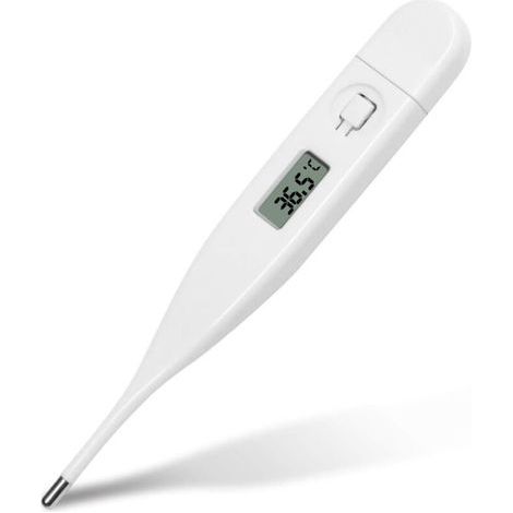 Elektronisches Fieberthermometer, medizinisches Thermometer für Babys, Kinder und Erwachsene – rektale, axilläre und orale Messung – schnell ablesbares digitales Thermometer – präzises und schnelles T (1/5)