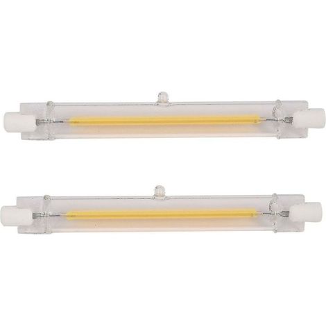 2x Dimmable R7s Led Cob 10w 118mm Led Light-warm White Light 220v (1/5)