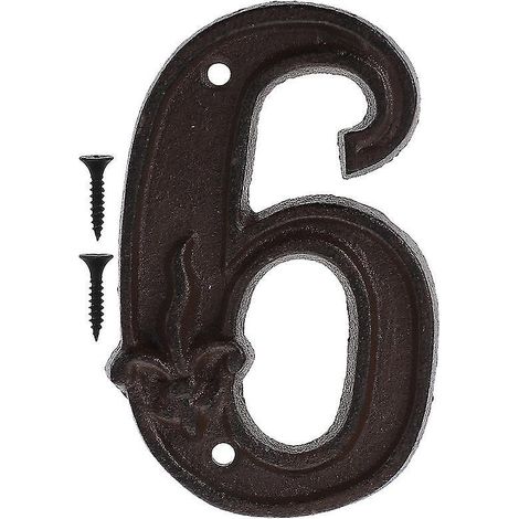 1 numéro d'adresse de porte