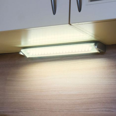 Heitronic Miami LED-Unterbauleuchte LED 10 W Warmweiß Silber (1/5)