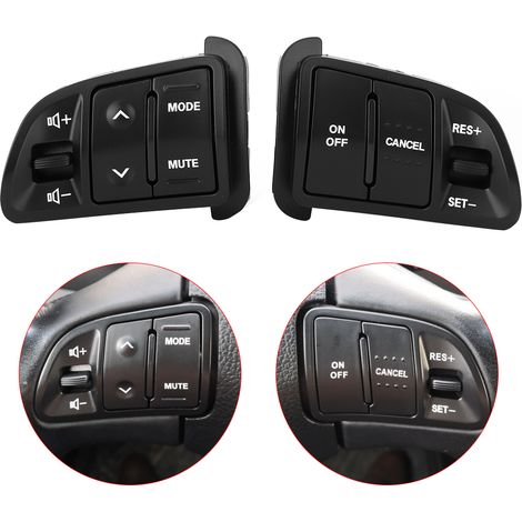 Lenkradbedienelemente mit Tempomat und Multimedia-Steuerung für Kia Sportage SL 2010-2015 (1/5)