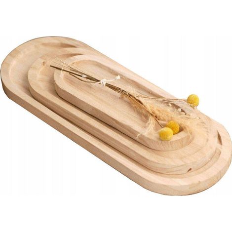 Today Organizador de joyas elegante de madera 3 piezas